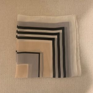 NWOT Striped Scarf